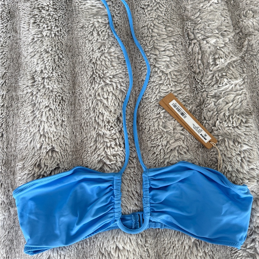 Skims Blue Bikini Top